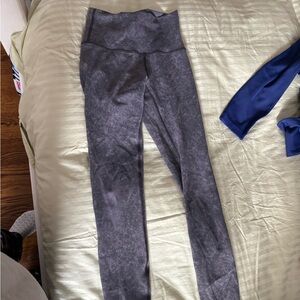 Lemon wunderunder leggings sz 2 (washed grey)